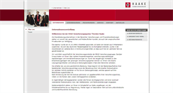 Desktop Screenshot of haake-versicherungen.de